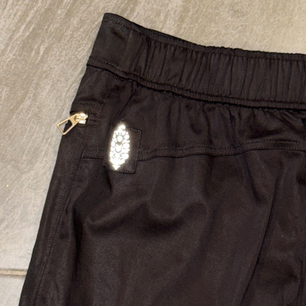 Free People Black Capri Pants with Zipper Accents - Picture 13 of 15